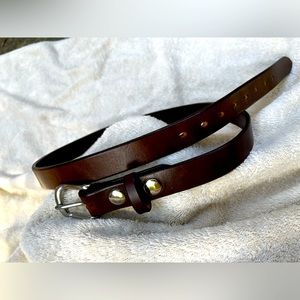 Leather Dress Belt